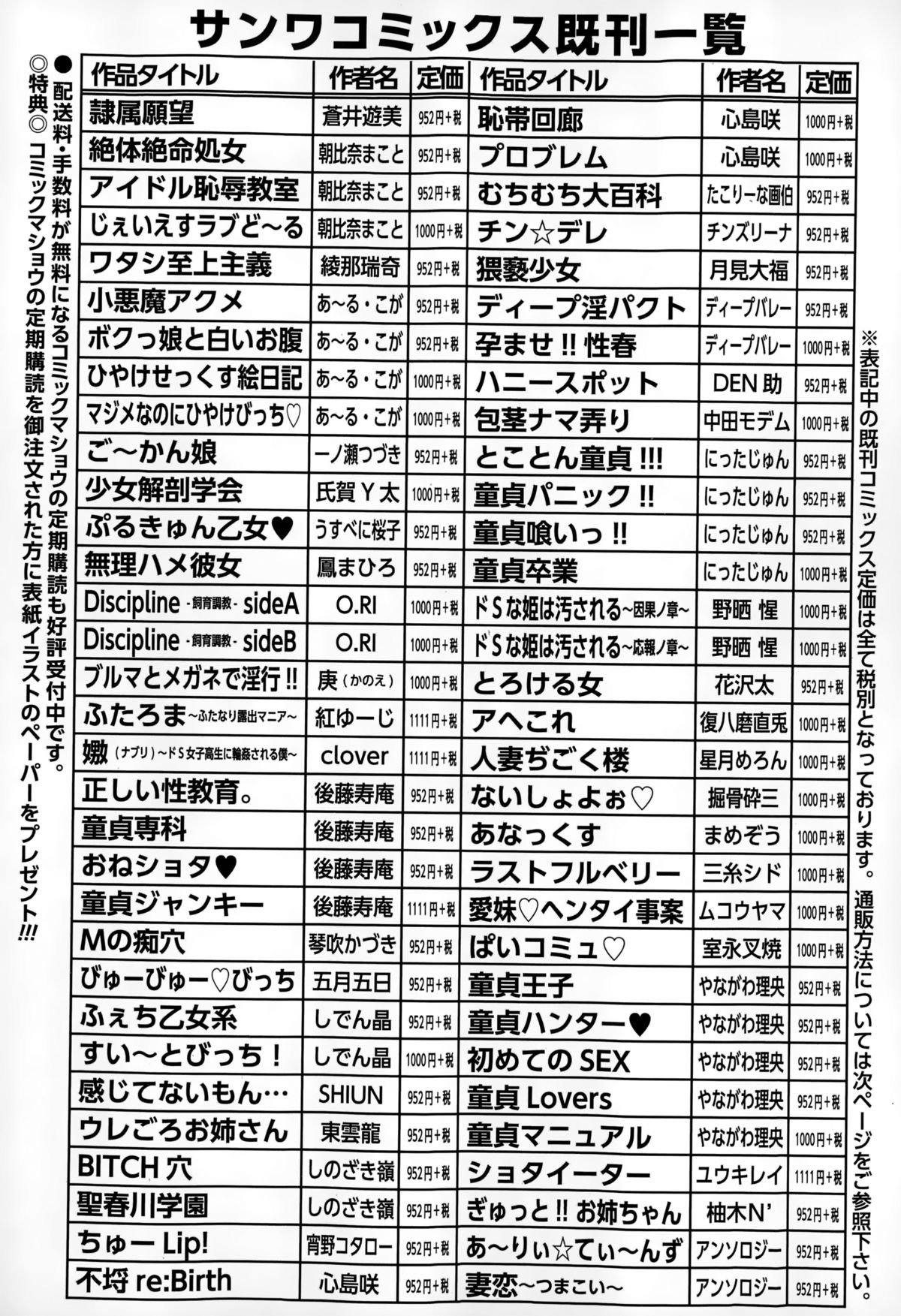 コミック・マショウ 2015年2月号