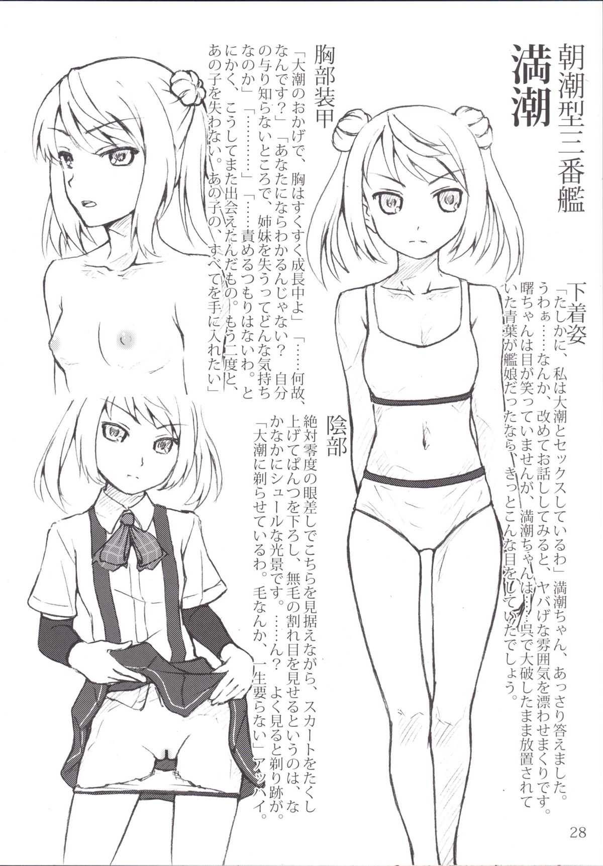 [LUNATIC PROPHET (有村悠)] おしっこれくしょん 駆逐艦編 弐 (艦隊これくしょん -艦これ-) [DL版]