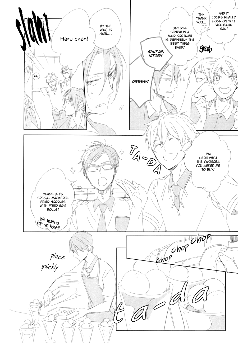 (SUPER23) [licca (かしま)] Don't undress my sailor (Free!) [英訳]