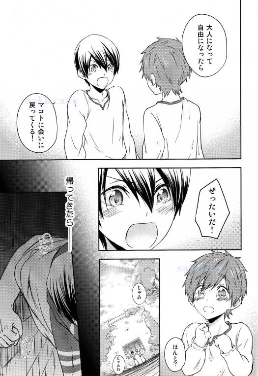 (C86) [B-LUSH (カウカウ)] 砂上のサファイア-前編- (Free!)