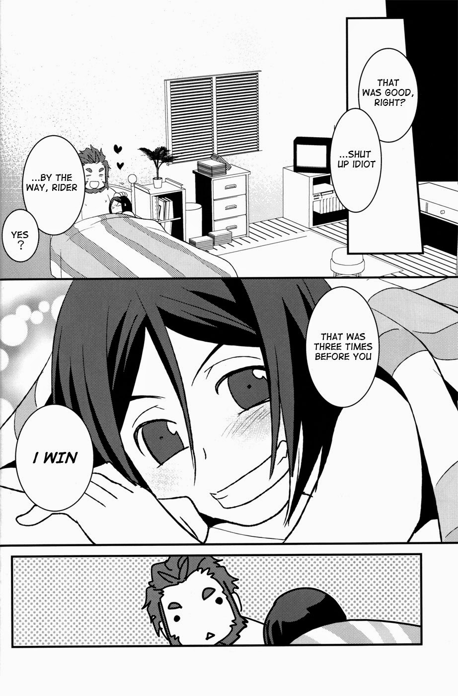 (HARUCC17) [菊屋敷 (菊野郎)] CONQUEST (Fate/Zero) [英訳]