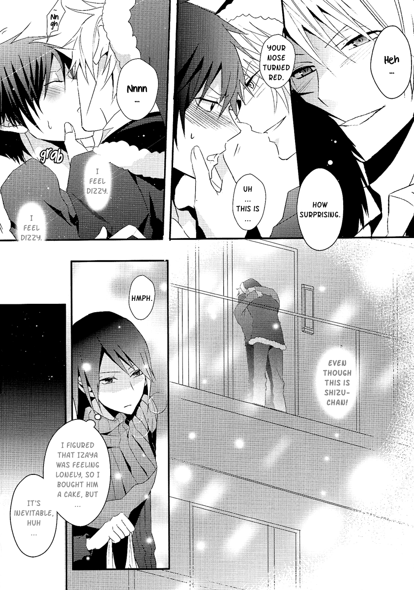 (C81) [UNAP! (まいね)] バーテン服のサンタクロース (デュラララ!!) [英訳]