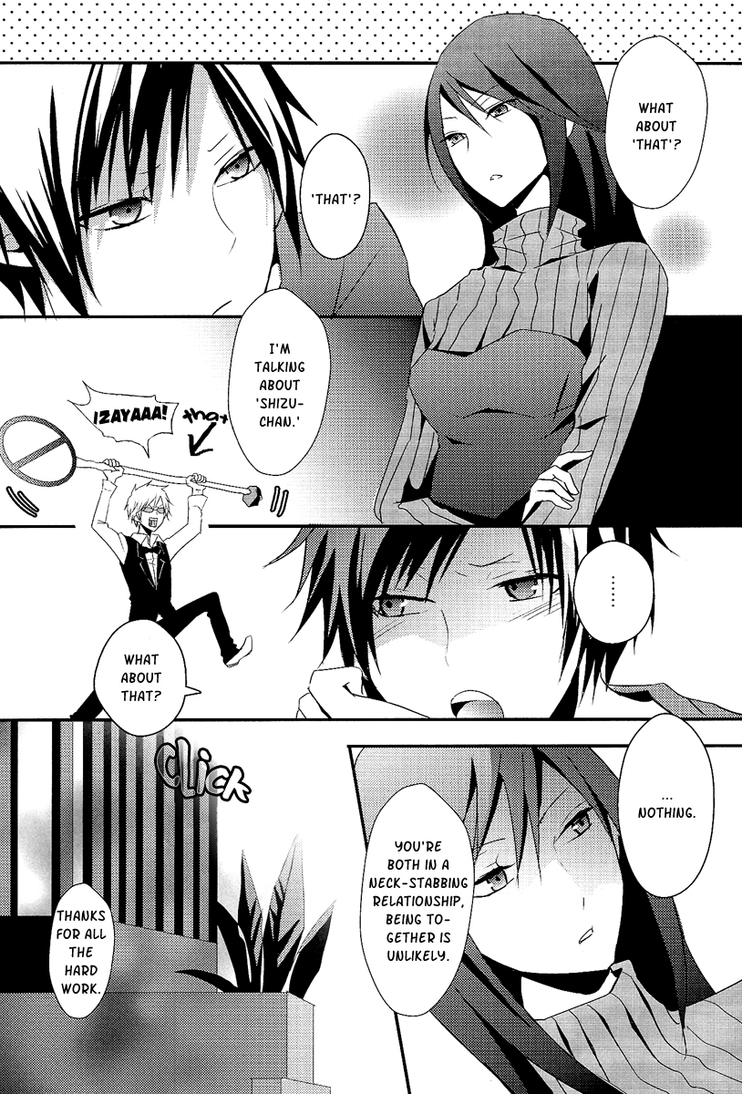 (C81) [UNAP! (まいね)] バーテン服のサンタクロース (デュラララ!!) [英訳]