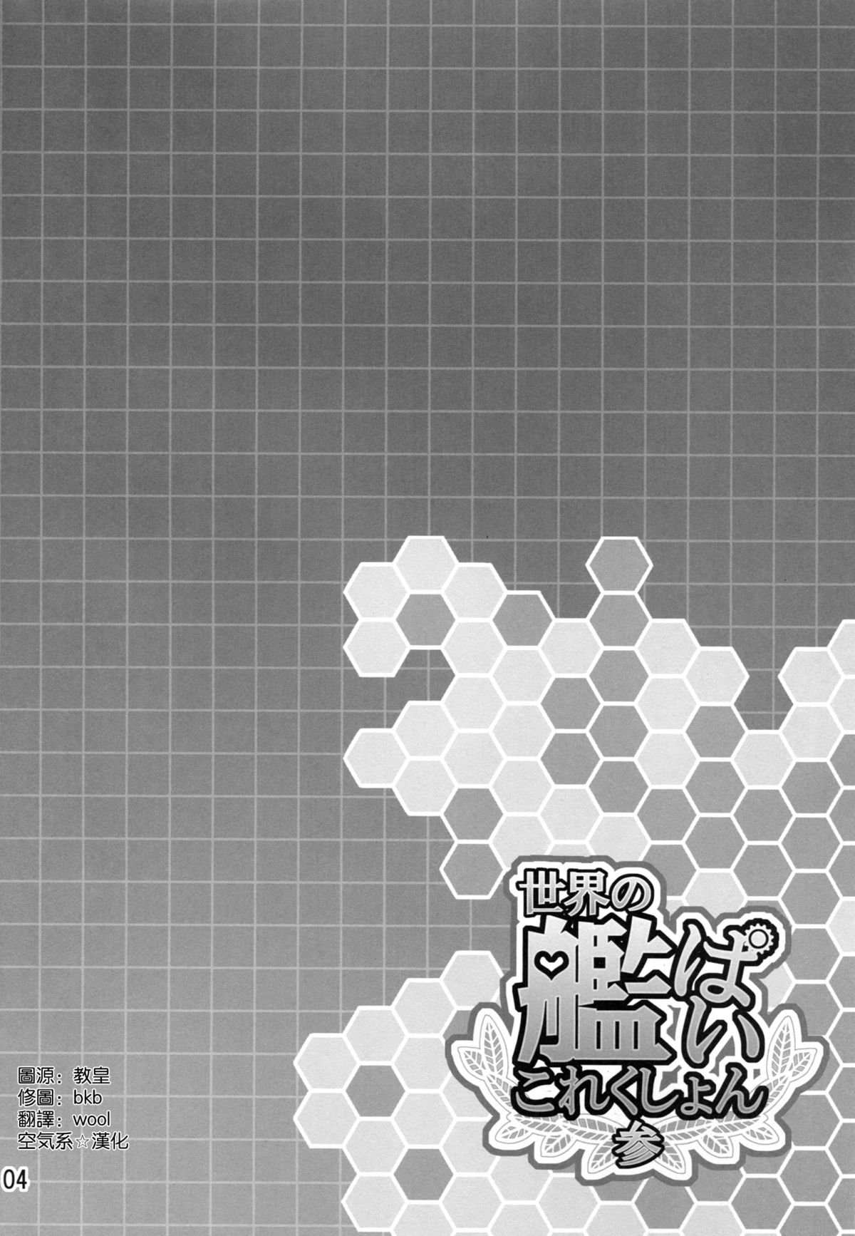 (C87) [ハニーバンプ (中津川みのる)] ドイツの嫁は世界一!! (艦隊これくしょん -艦これ-) [中国翻訳]