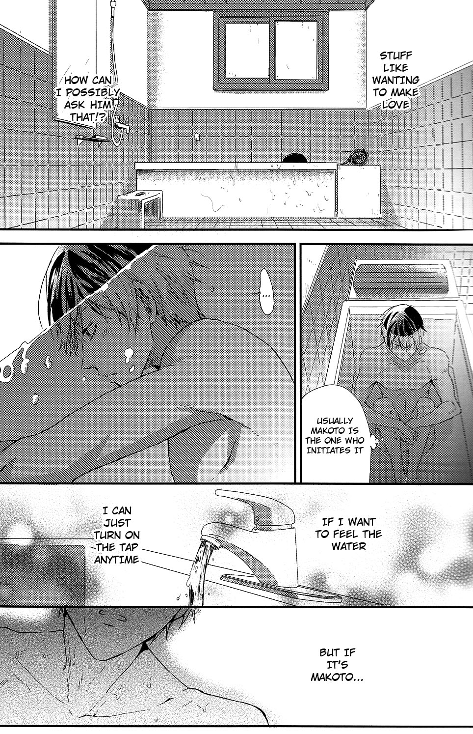 (SPARK9) [避難回収桶 (Mina)] 真琴なら食べられてもいいよ (Free!) [英訳] [無修正]