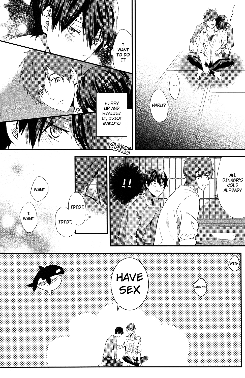 (SPARK9) [避難回収桶 (Mina)] 真琴なら食べられてもいいよ (Free!) [英訳] [無修正]