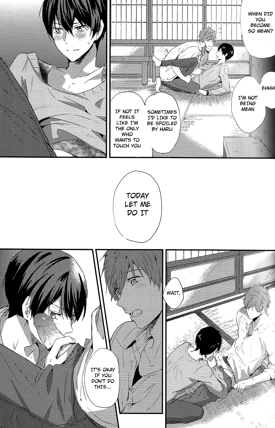 (SPARK9) [避難回収桶 (Mina)] 真琴なら食べられてもいいよ (Free!) [英訳] [無修正]