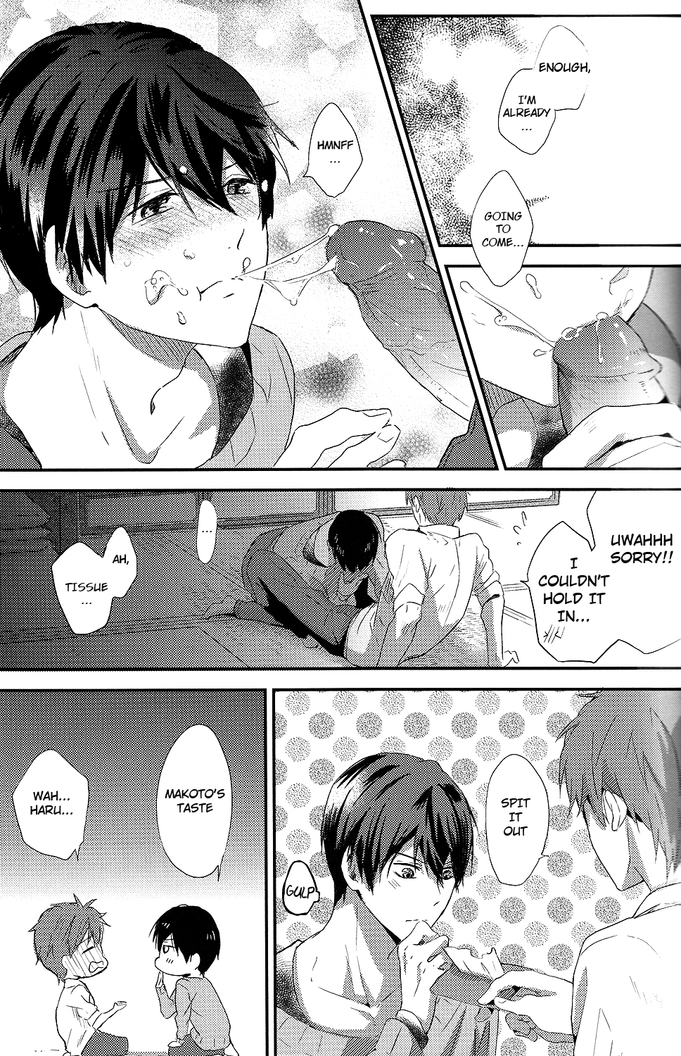 (SPARK9) [避難回収桶 (Mina)] 真琴なら食べられてもいいよ (Free!) [英訳] [無修正]