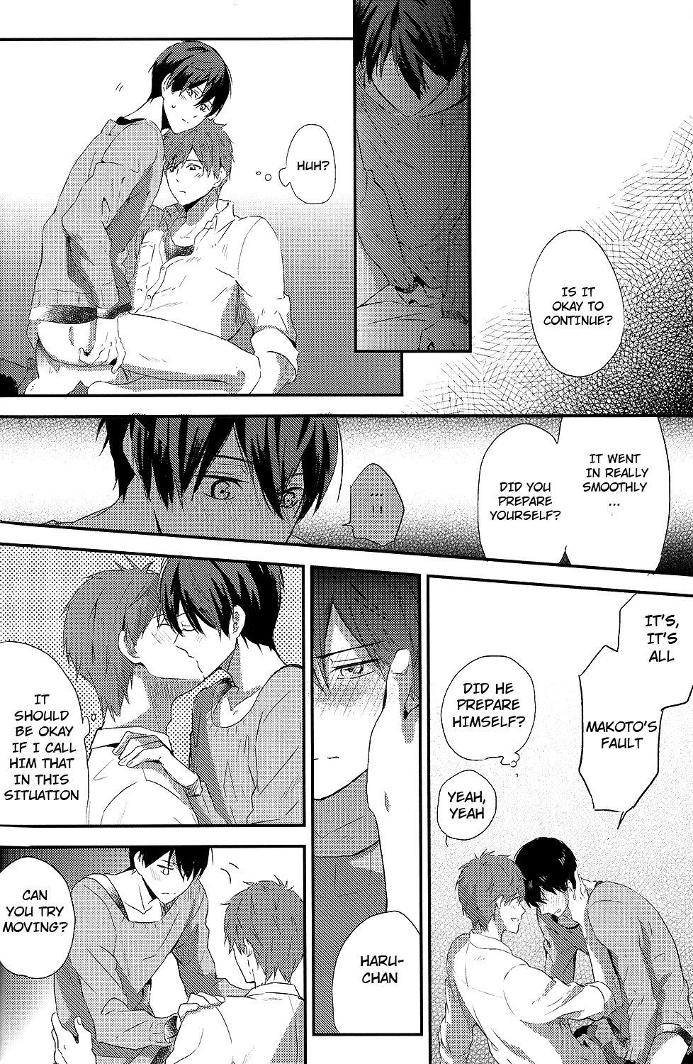 (SPARK9) [避難回収桶 (Mina)] 真琴なら食べられてもいいよ (Free!) [英訳] [無修正]