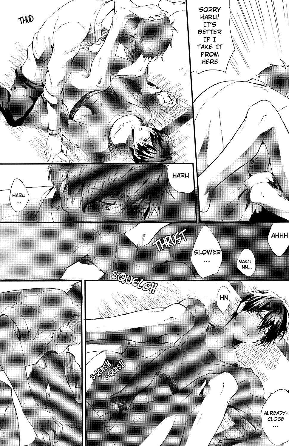 (SPARK9) [避難回収桶 (Mina)] 真琴なら食べられてもいいよ (Free!) [英訳] [無修正]