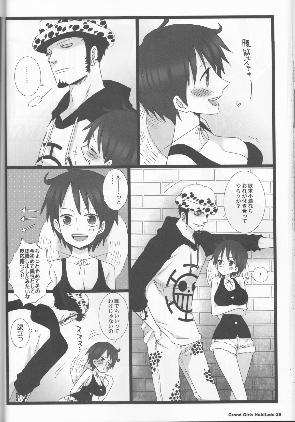 (C86) [ジョニー鉄パイプ (犬神じょにー)] Grand Girls Habitude (ワンピース)