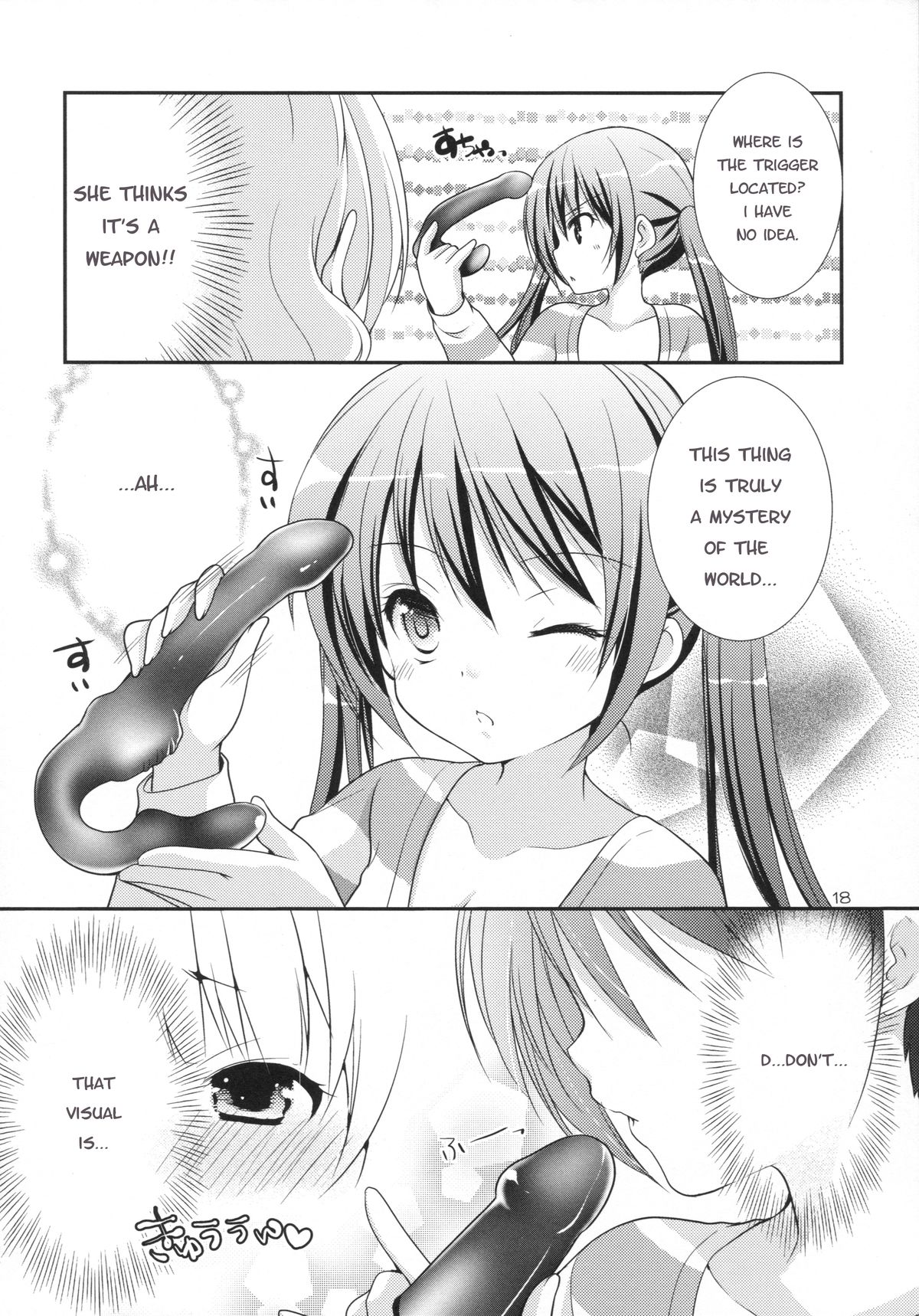 (サンクリ65) [Singleton (あずまゆき)] シャロとリゼの秘密のレッスン (ご注文はうさぎですか?) [英訳]