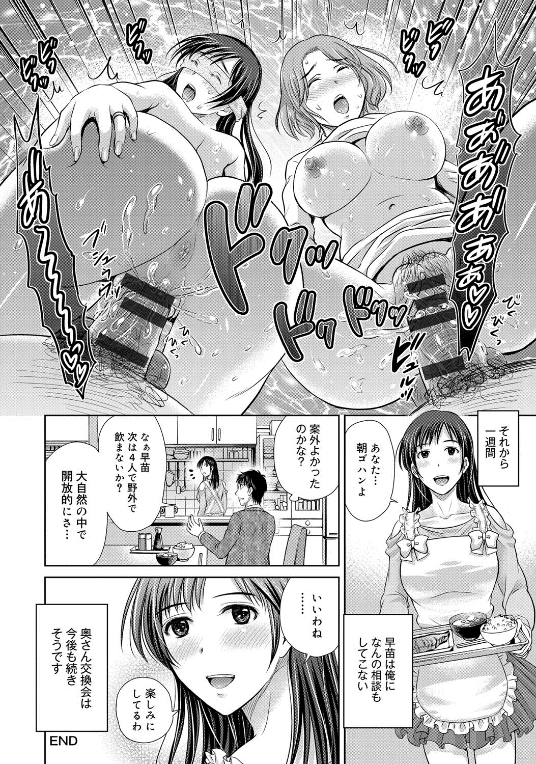 [星月めろん] W寝取らせ～奥さん交換会しませんか？~ [DL版]
