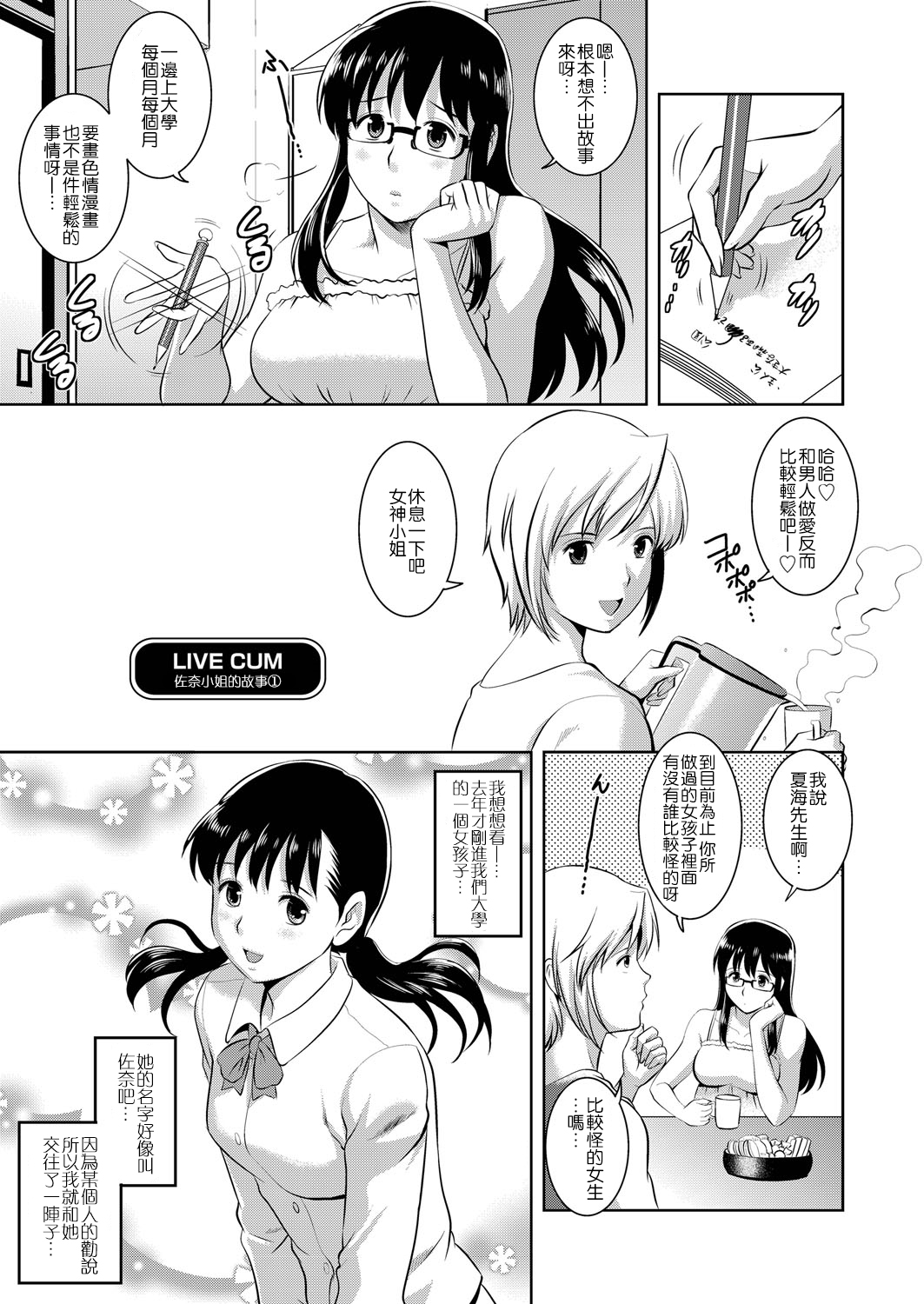 [彩画堂] LIVE CUM 第1-8話 [中国翻訳] [DL版]