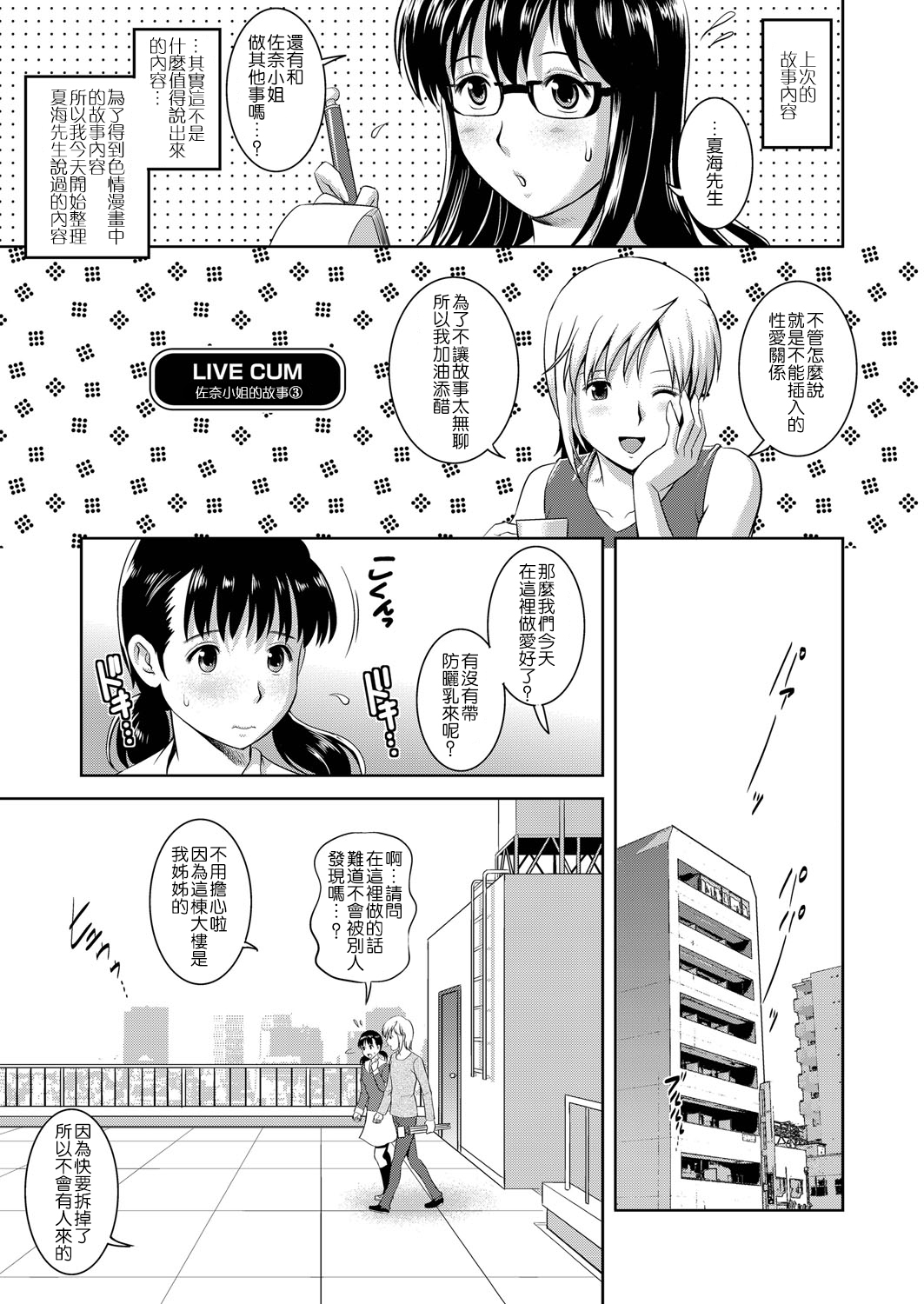 [彩画堂] LIVE CUM 第1-8話 [中国翻訳] [DL版]