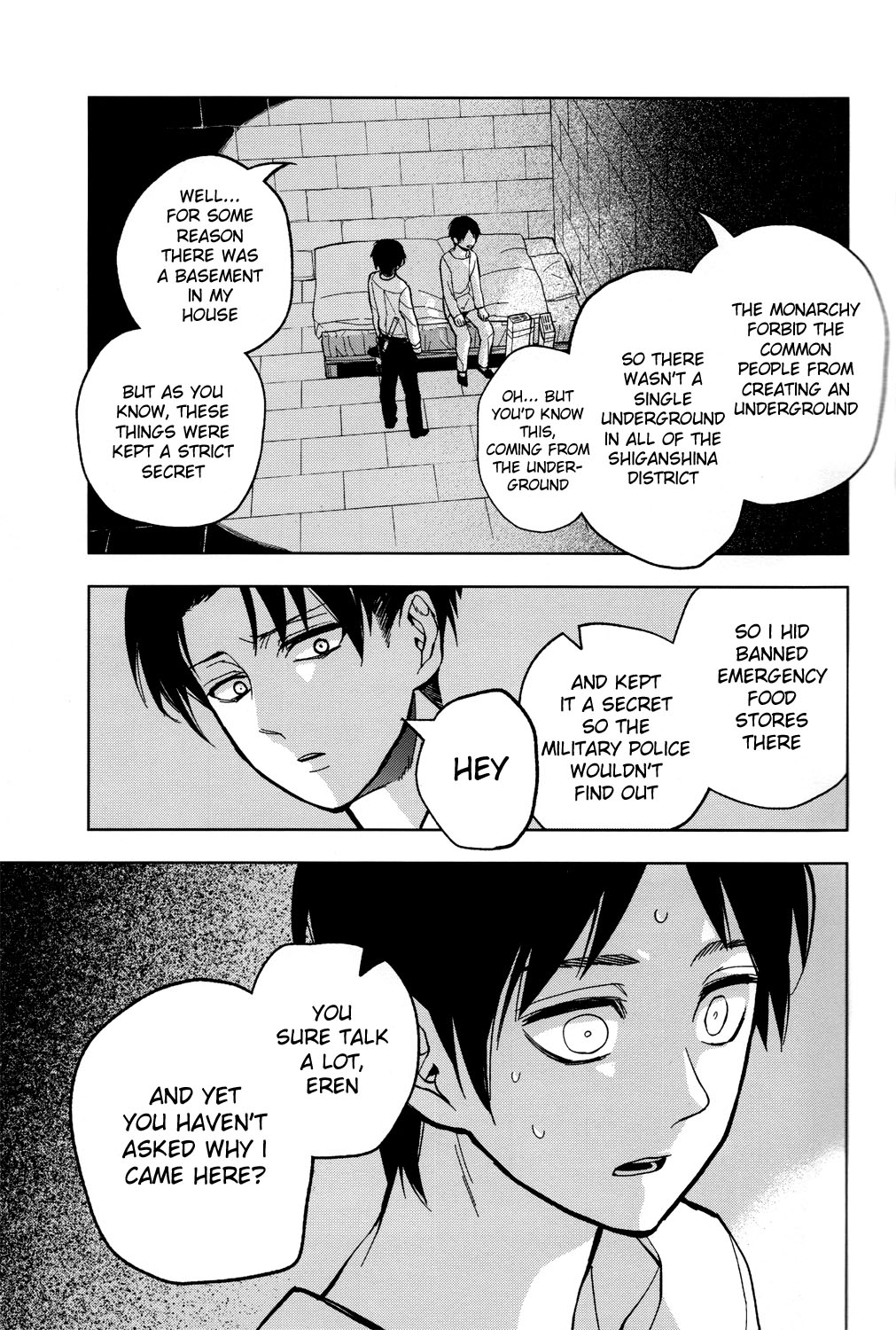 (FALL OF WALL2) [トキノコージ (お松)] それ以外は人か、否か (進撃の巨人) [英訳]