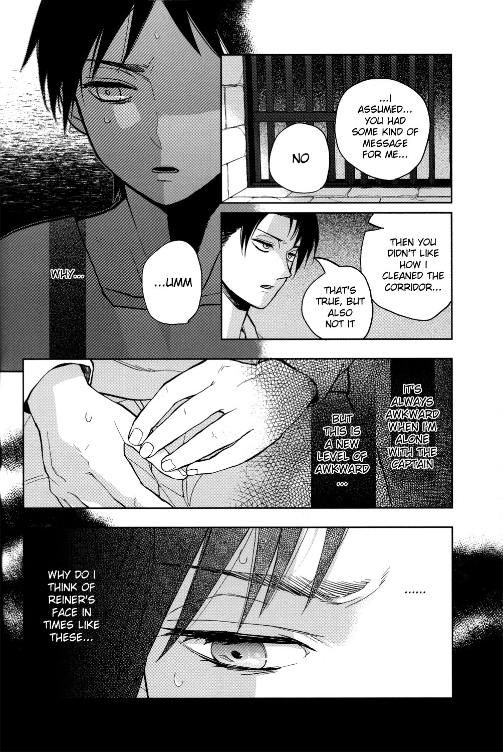 (FALL OF WALL2) [トキノコージ (お松)] それ以外は人か、否か (進撃の巨人) [英訳]