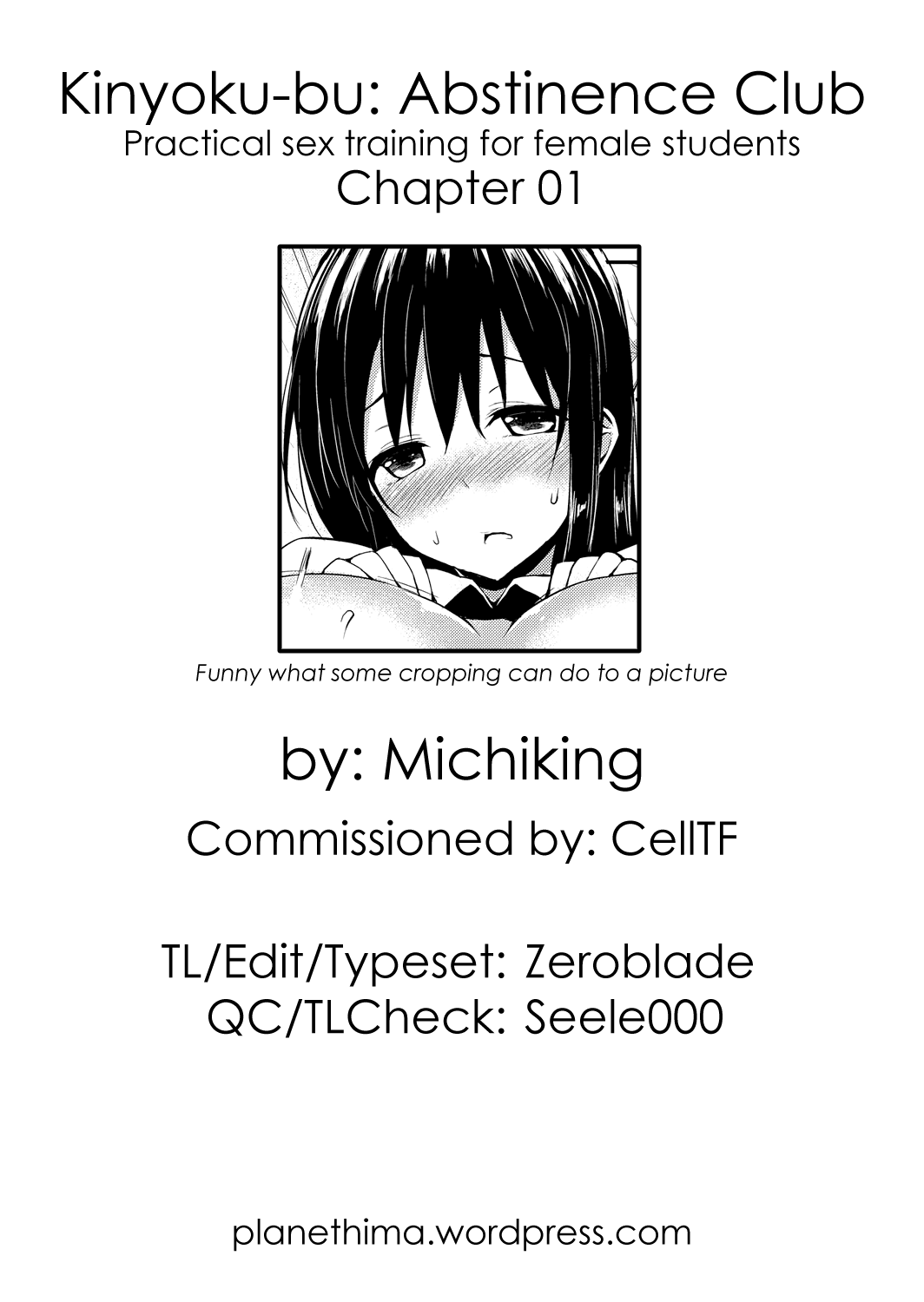 [みちきんぐ] 禁欲部 ～女生徒達に調教性教育実習～ 第1話 (コミックグレープ Vol.4) [英訳] [DL版]