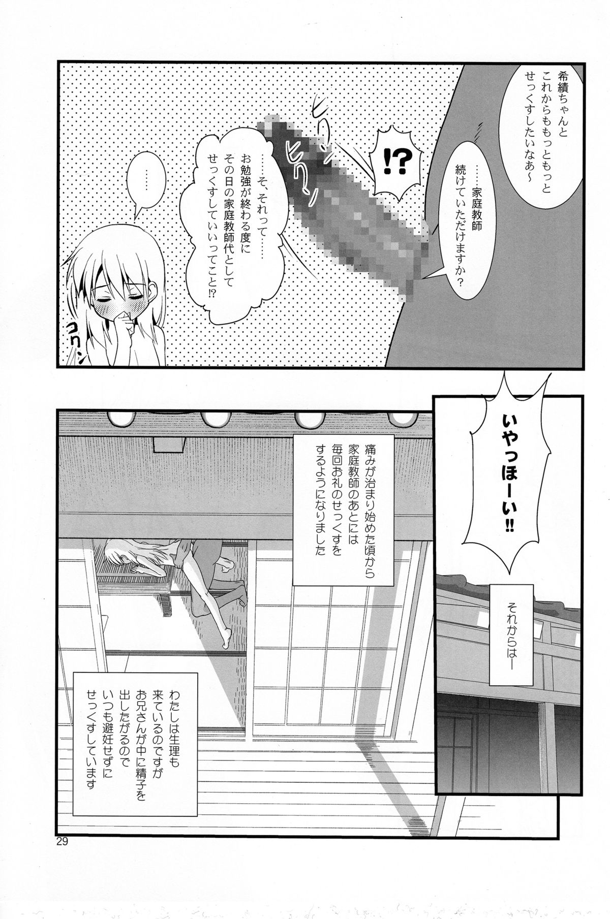 (C85) [The Dungeon In Yarn (与根金次)] こうかん☆にっき 希績と一晩中