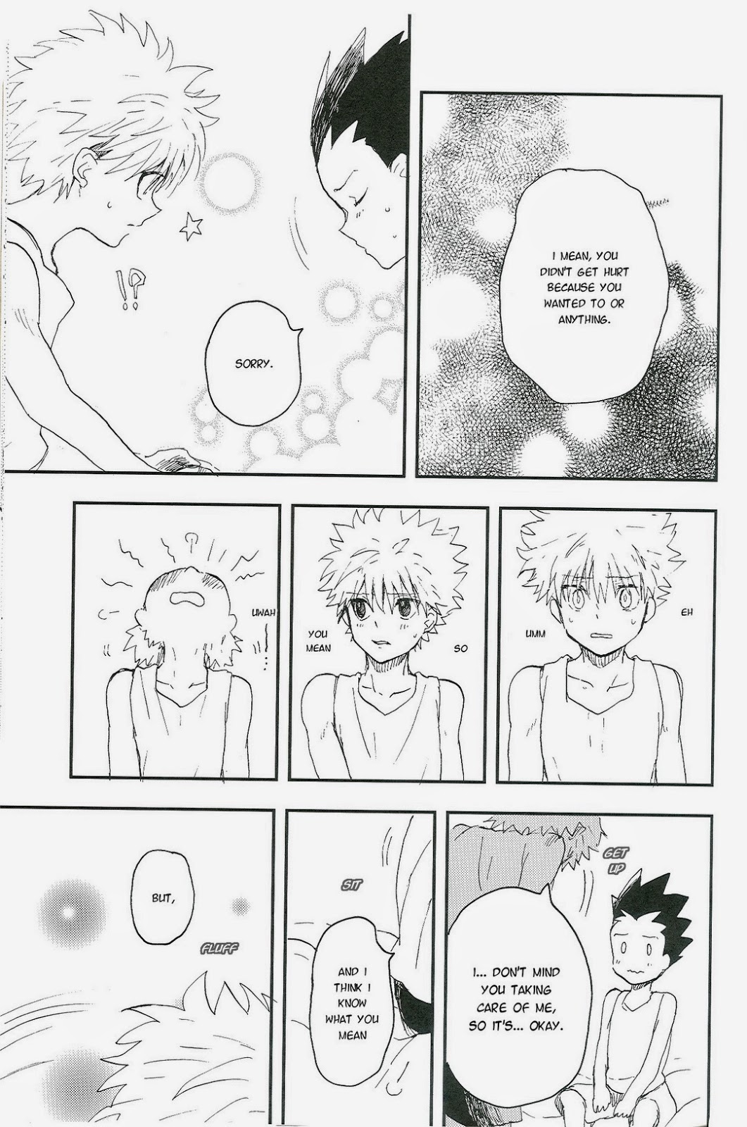 (HARUCC19) [いろり (由)] 要介護者1名につき (ハンター×ハンター) [英訳]