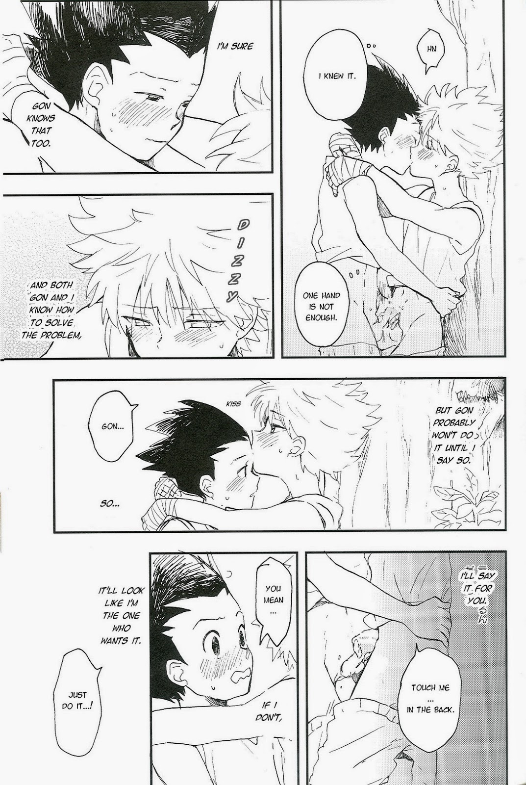(HARUCC19) [いろり (由)] 要介護者1名につき (ハンター×ハンター) [英訳]