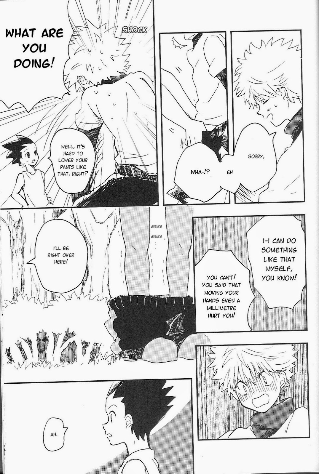 (HARUCC19) [いろり (由)] 要介護者1名につき (ハンター×ハンター) [英訳]