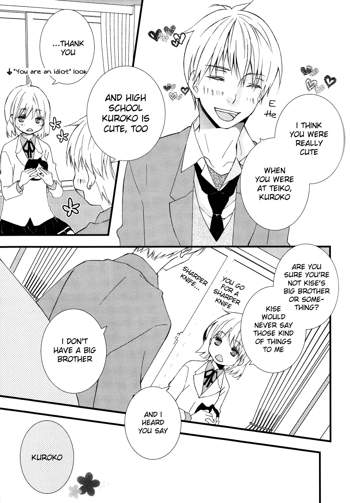 (C85) [色蜜 (しお)] 帝光テツナたんと海常黄瀬くんがアレソレする本。 (黒子のバスケ) [英訳]
