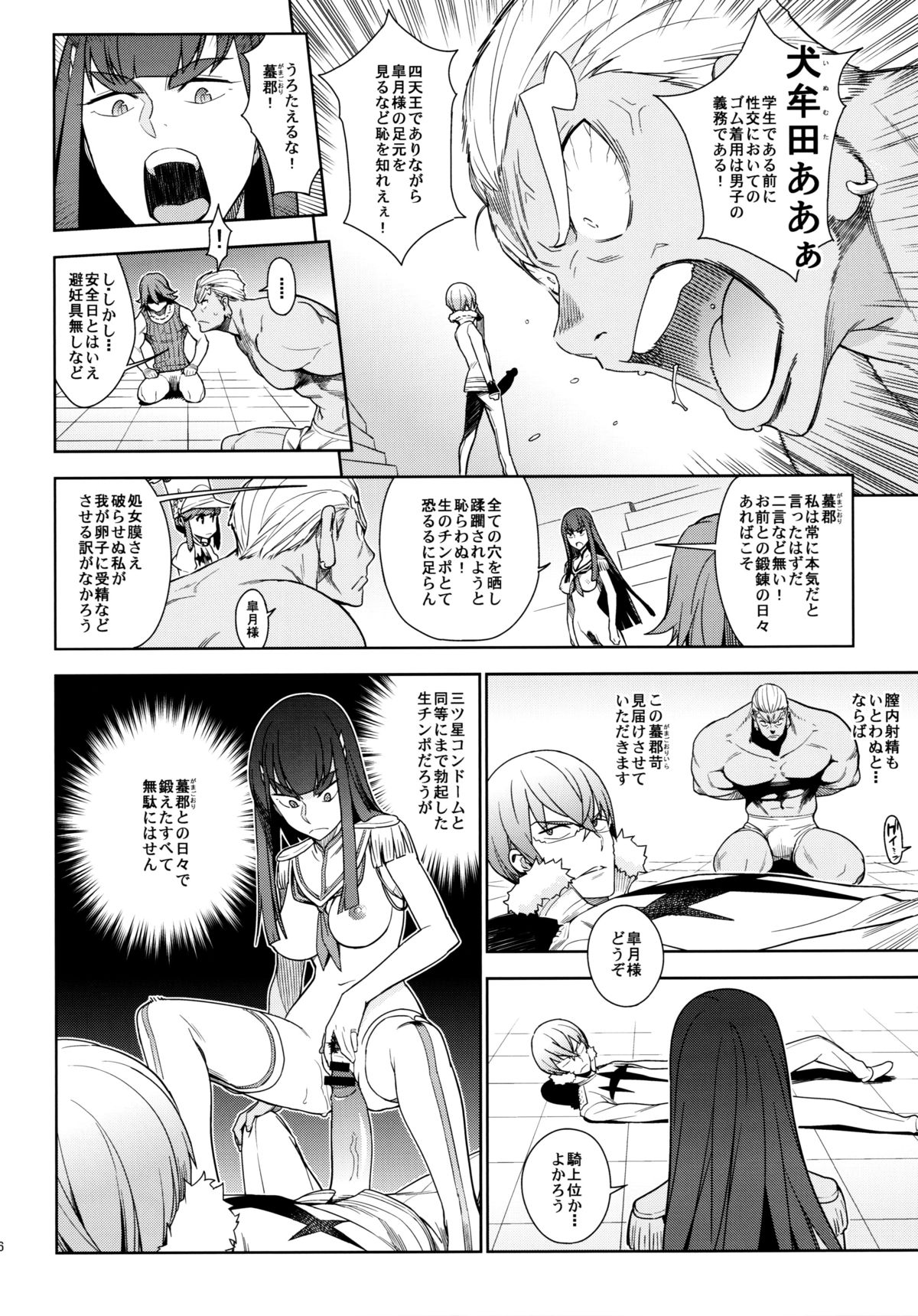 (COMIC1☆8) [enuma elish (ゆきみ)] 青天白日 (キルラキル)