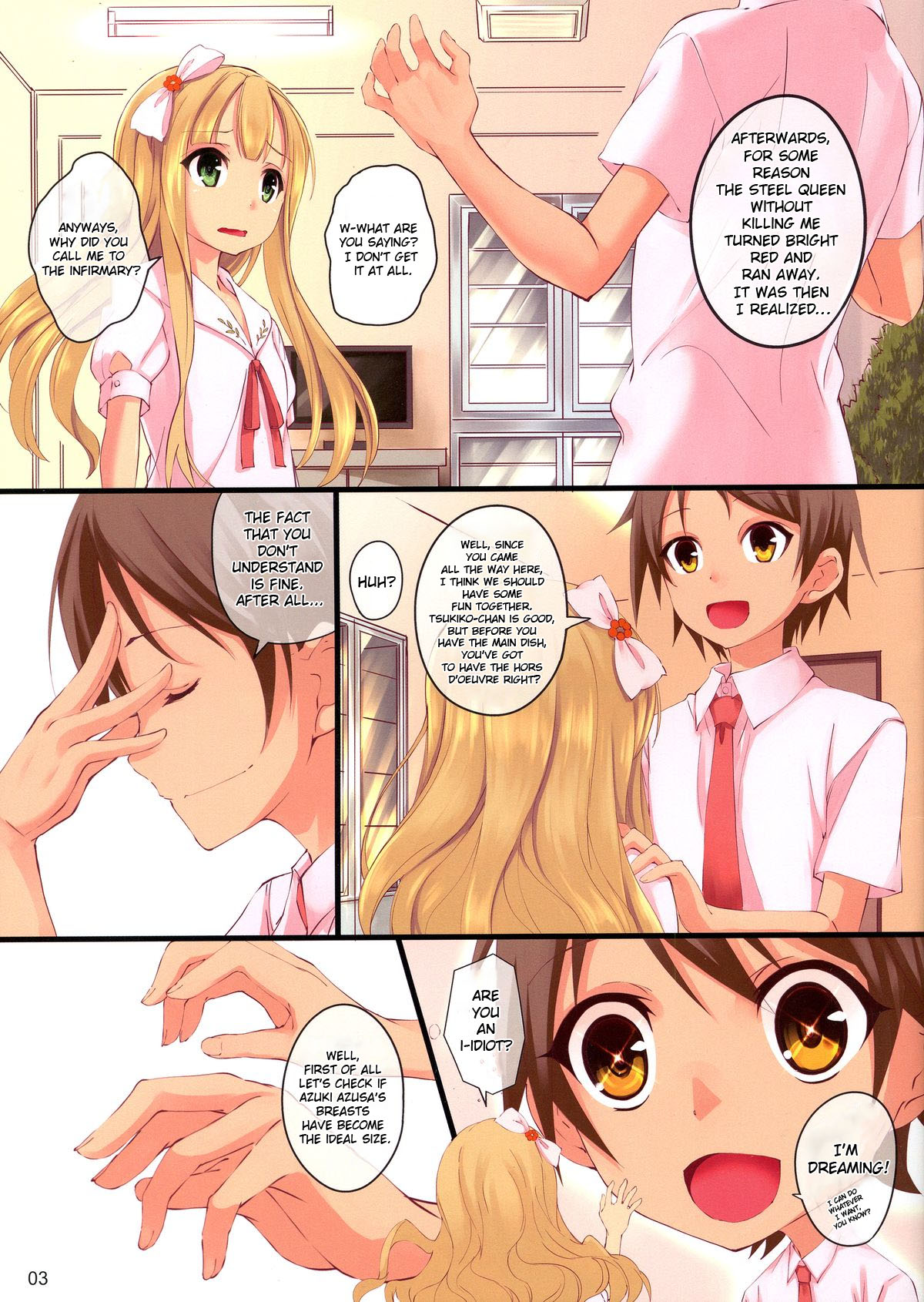 (COMIC1☆7) [セブンデイズホリディ (篠川あるみ、古我望)] CATS AND DOGS (変態王子と笑わない猫。) [英訳]