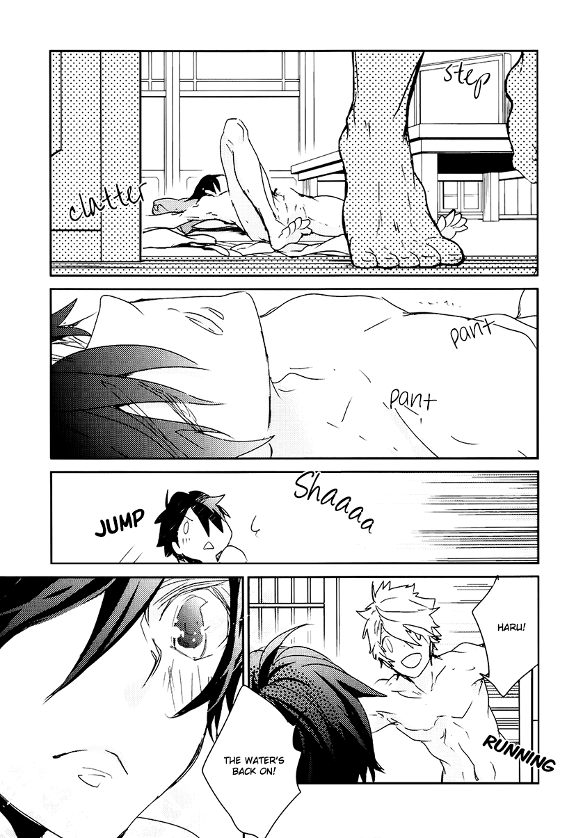 (恋愛自由形!準備運動) [万有 (あおいれびん)] 成長期 (Free!) [英訳]