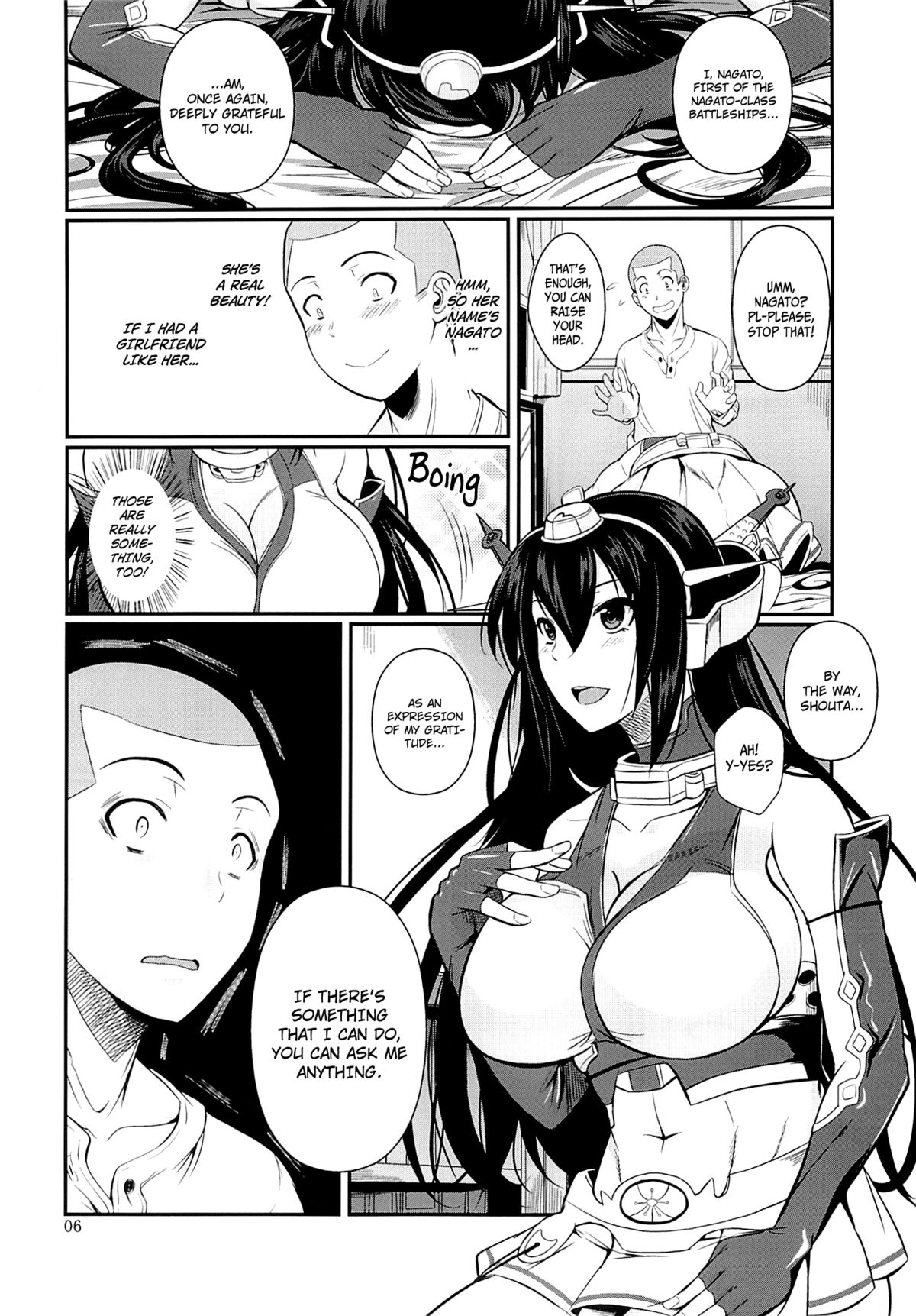 (C85) [シュート・ザ・ムーン (フエタキシ)] 長門ドロップス (艦隊これくしょん-艦これ-) [英訳]