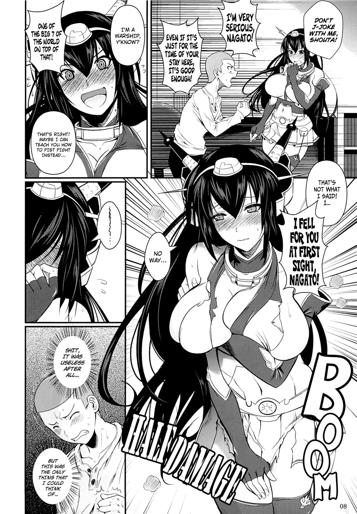 (C85) [シュート・ザ・ムーン (フエタキシ)] 長門ドロップス (艦隊これくしょん-艦これ-) [英訳]