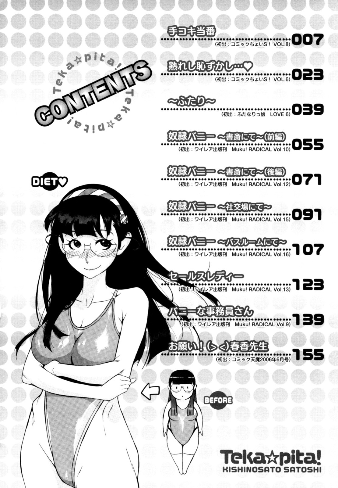 [岸里さとし] テカ☆ピタッ！ [無修正]