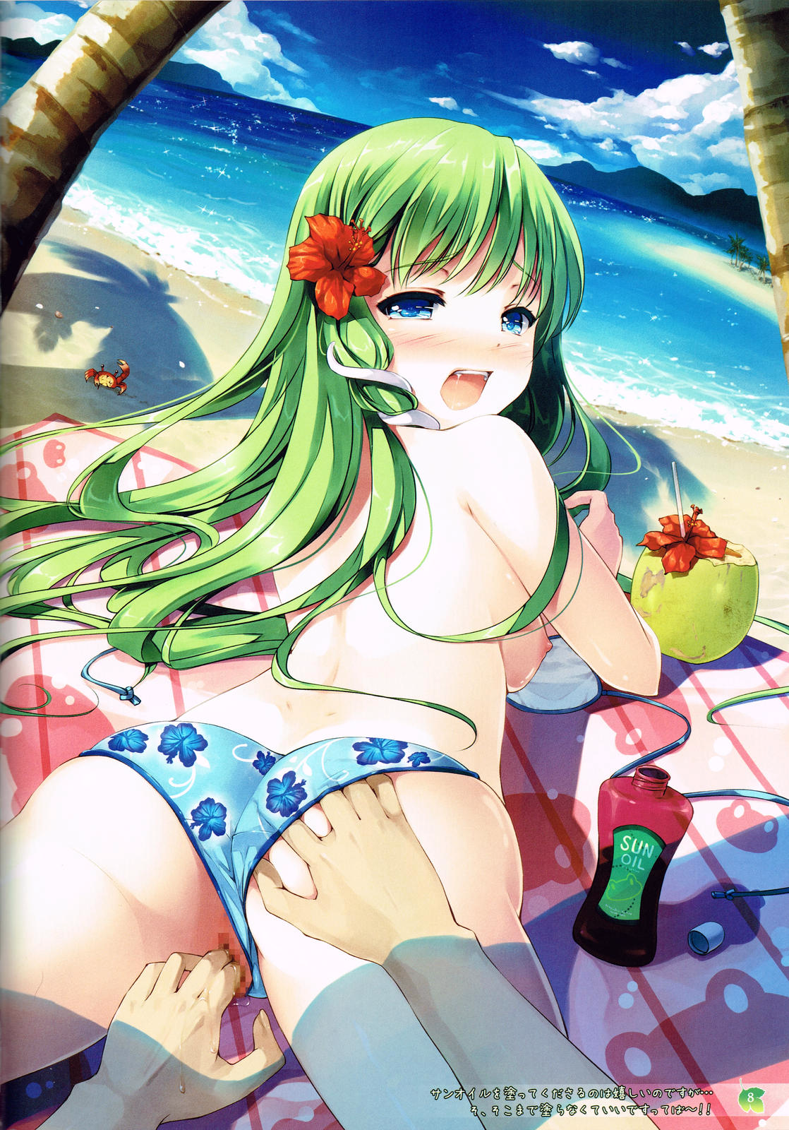 (C84) [七色御伽草子(宮瀬まひろ)] 早苗さんを嫁に出来る本 (東方Project)