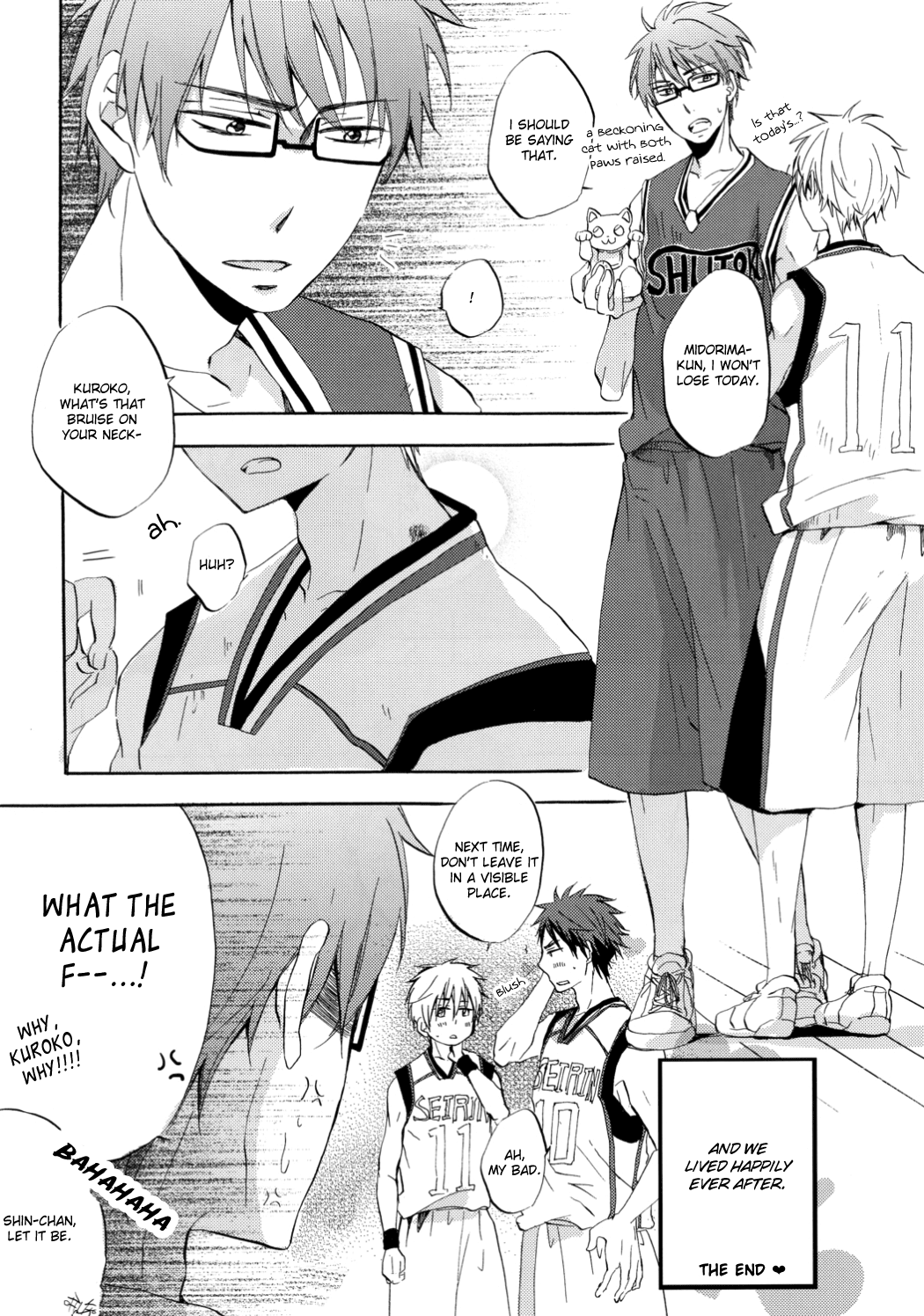 [AMAOh! (水稀たま)] Honey So Sweet (黒子のバスケ) [英訳]