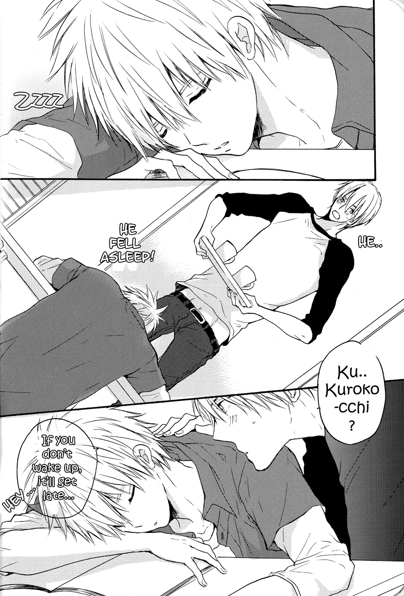 (C83) [OOPS (あいばとも)] 黄瀬くんねむいです (黒子のバスケ) [英訳]