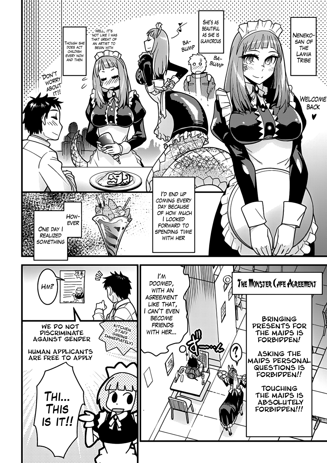 [玄式] モン☆カフェより愛を込ぬて♥ (別冊コミックアンリアル モンスター娘パラダイス Vol.4) [英訳] [DL版]