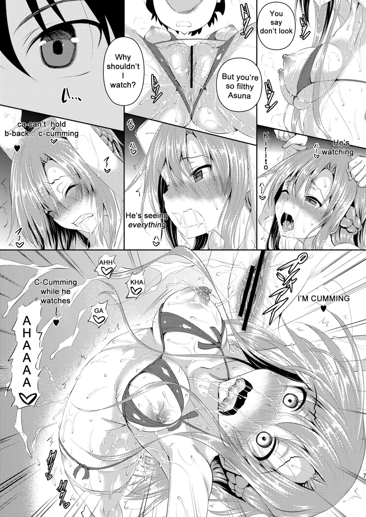 [赤兎 (復八磨直兎)] キリト君がムッツリだった件 (ソードアート・オンライン) [英訳] [DL版]