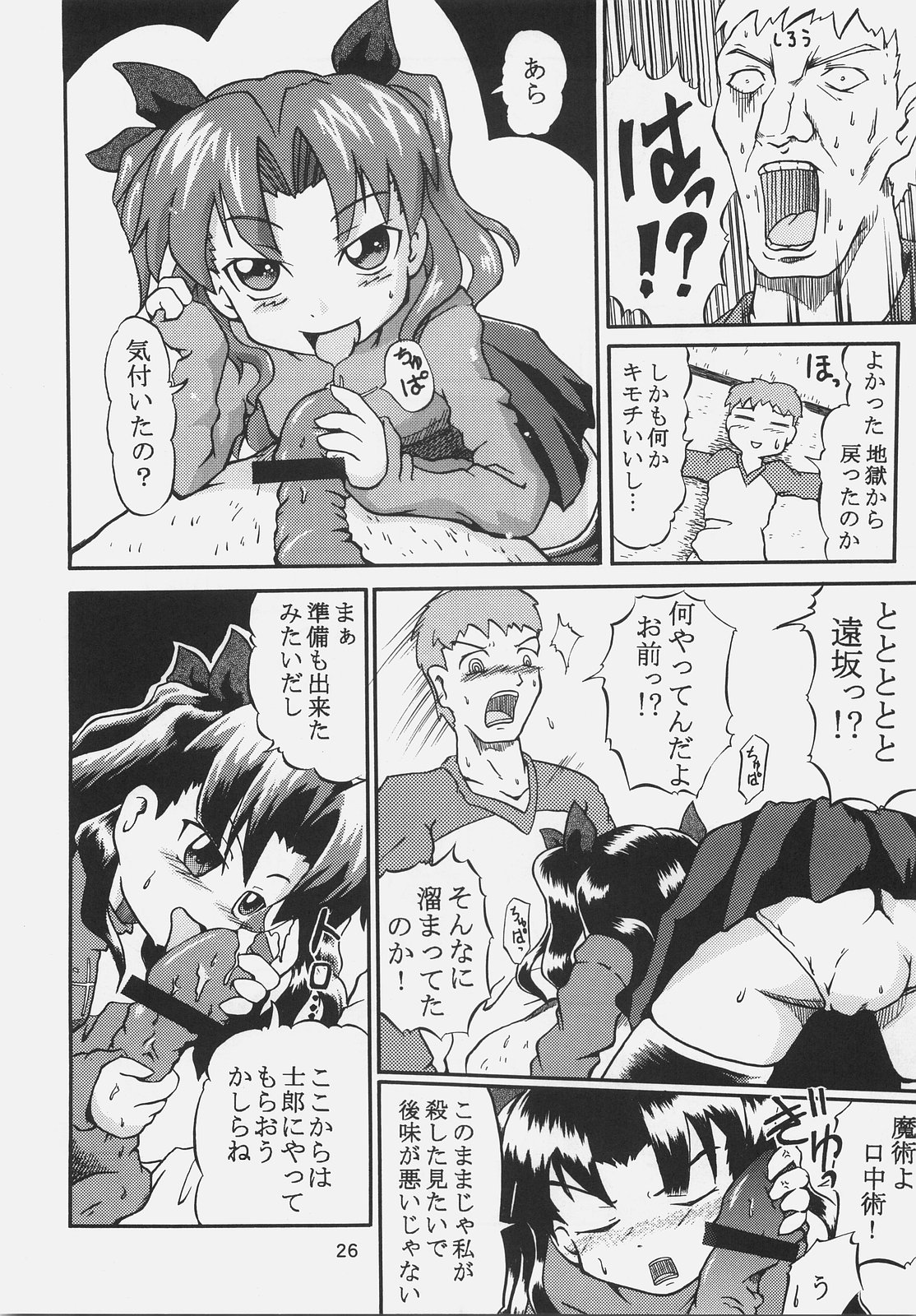(サンクリ31) [譲葉 (Aki, ぽそ)] Red and Red (Fate/stay night)