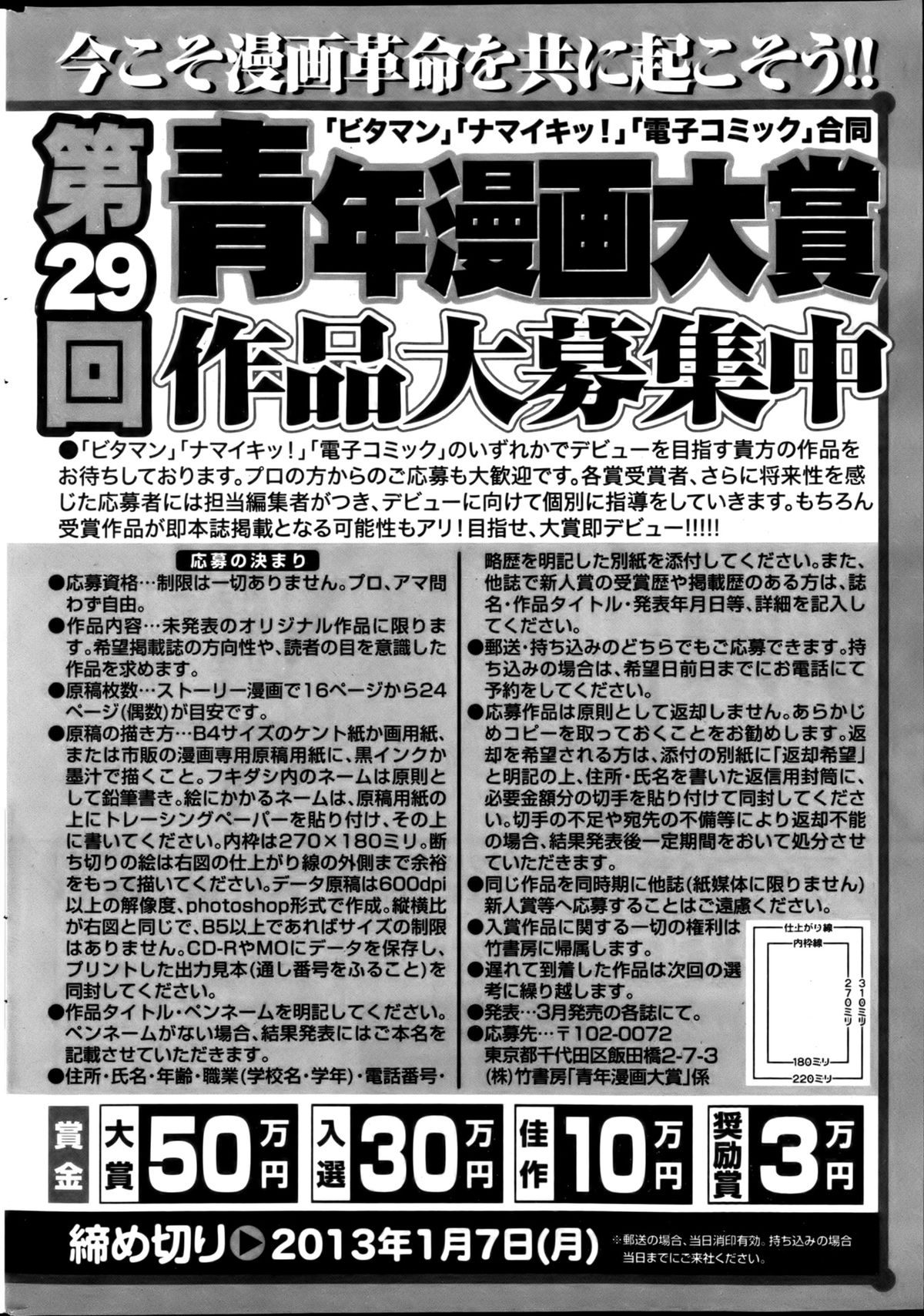 月刊 ビタマン 2013年1月号