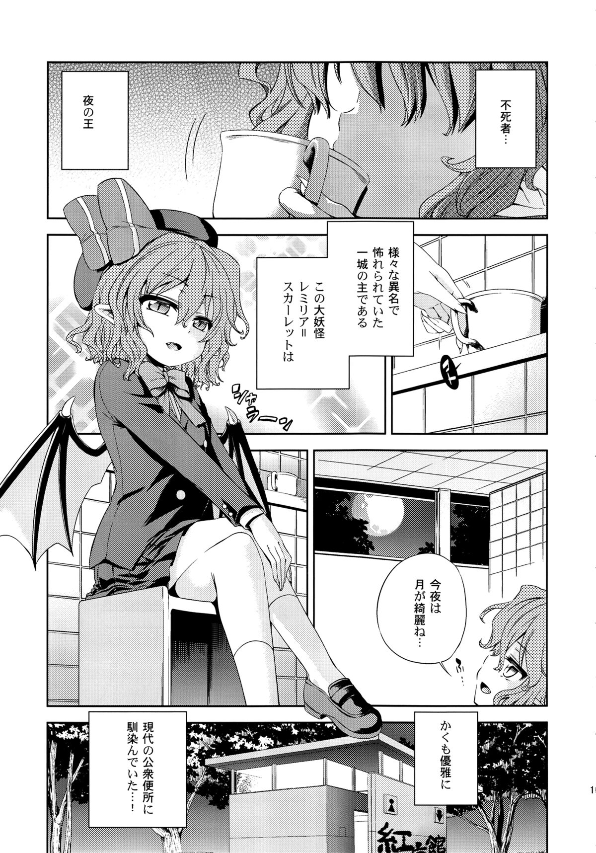 (C83) [夢見ごこち, 遥夢社 (御影獏, 源五郎)] 紅羞便所 (東方Project)