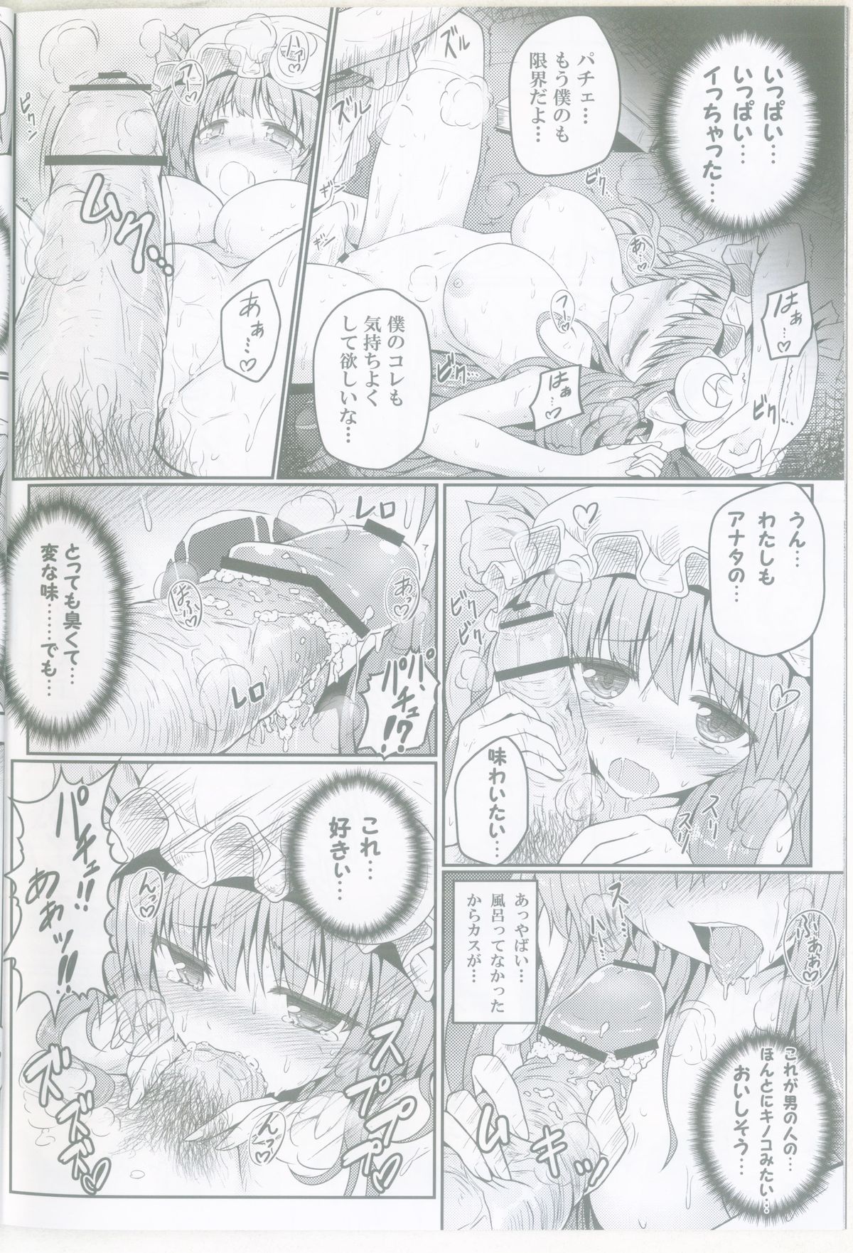 (C83) [e☆ALI-aL! (ありえす渡辺)] 蒸ちゅり～! (東方Project)