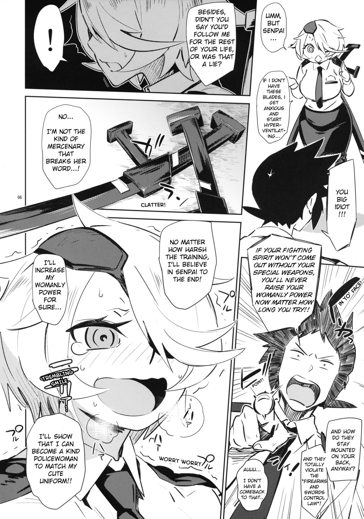 [油照紙 (ボボボ)] キルコさんの女子力アップ大作戦 (新米婦警キルコさん) [英訳] [DL版]