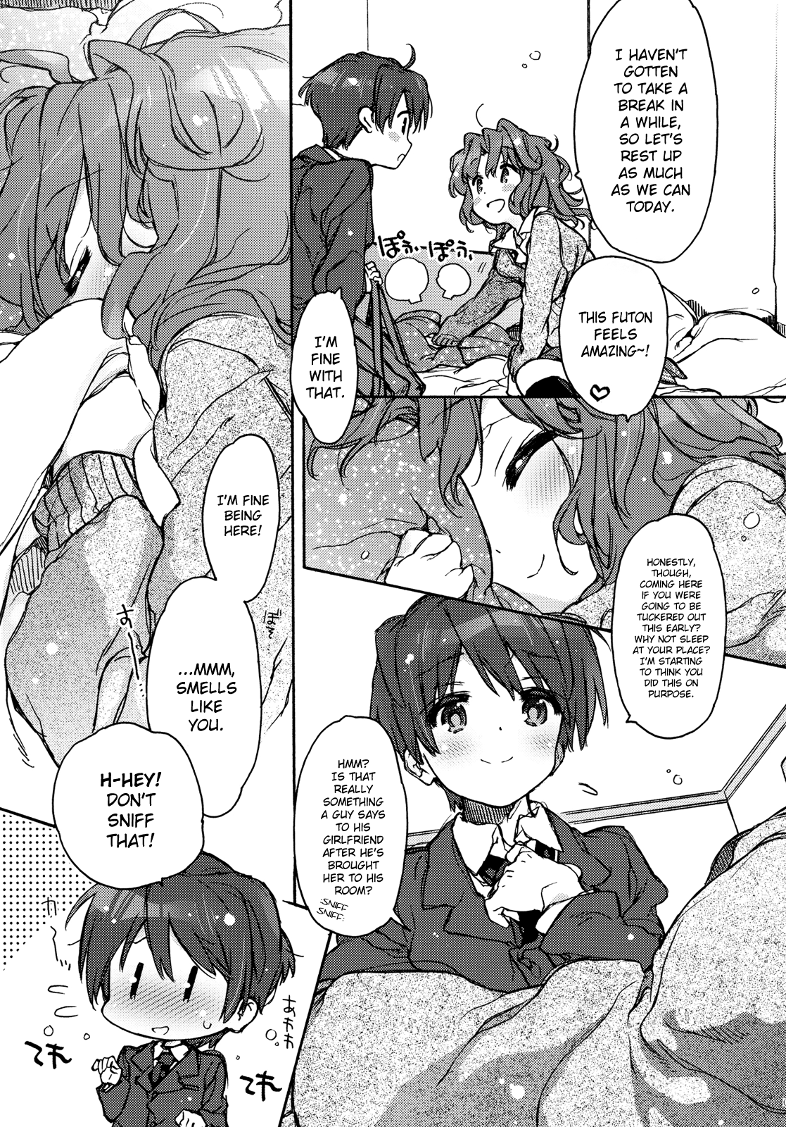 (COMIC1☆5) [J.O.C★e.go!! (カスガソウイチ)] 居心地のいいハニー (アマガミ) [英訳]
