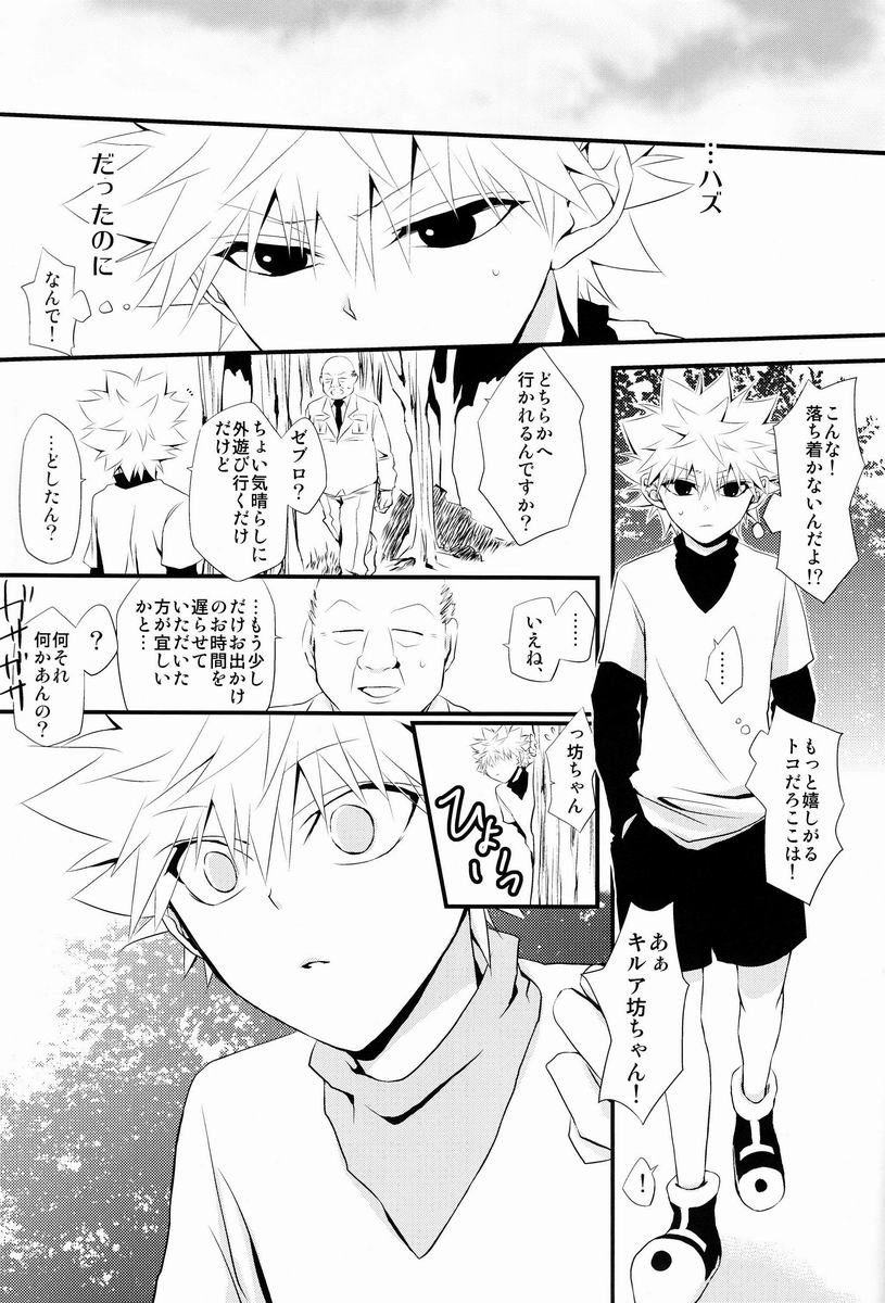 [キャラメル犬 (柚キャラメル)] あおに、おちる。 (ハンター×ハンター)