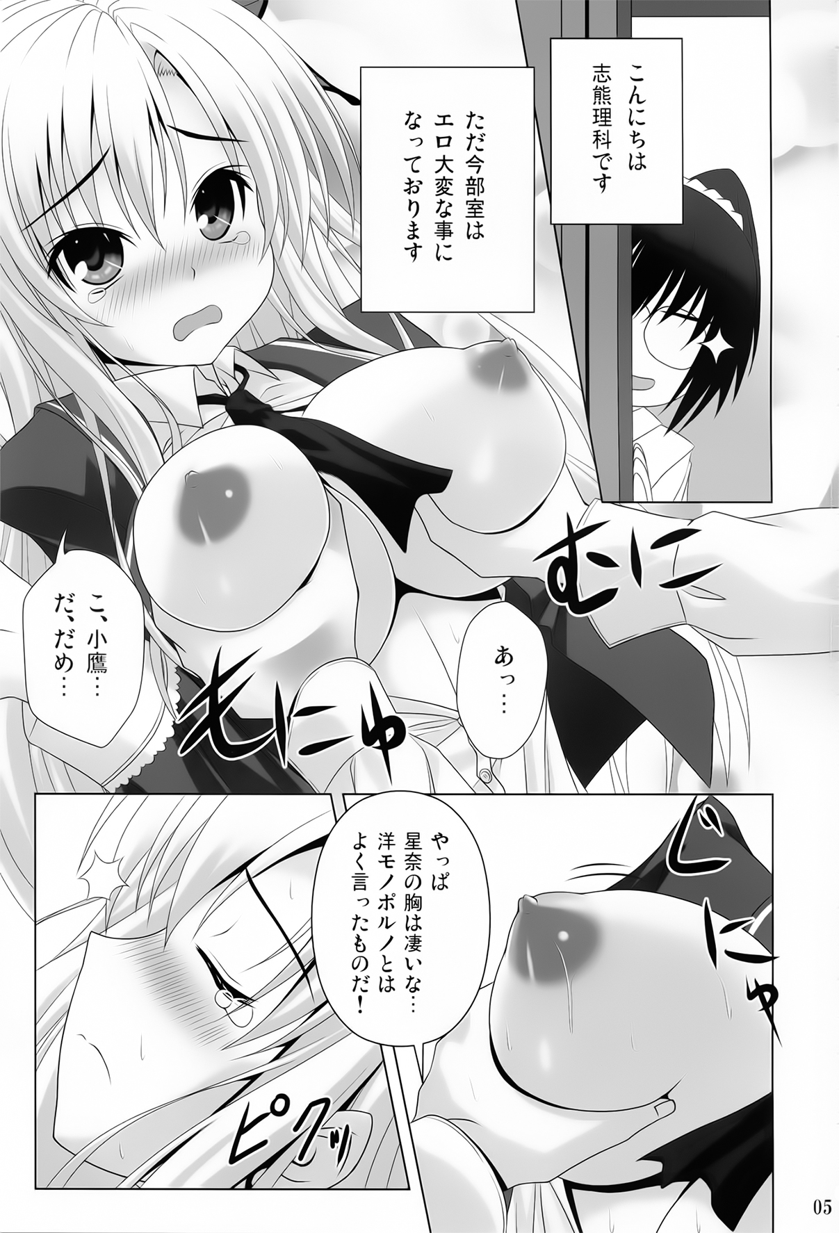 (C81) [のりたま御膳] BOY×肉GIRL (僕は友達が少ない)