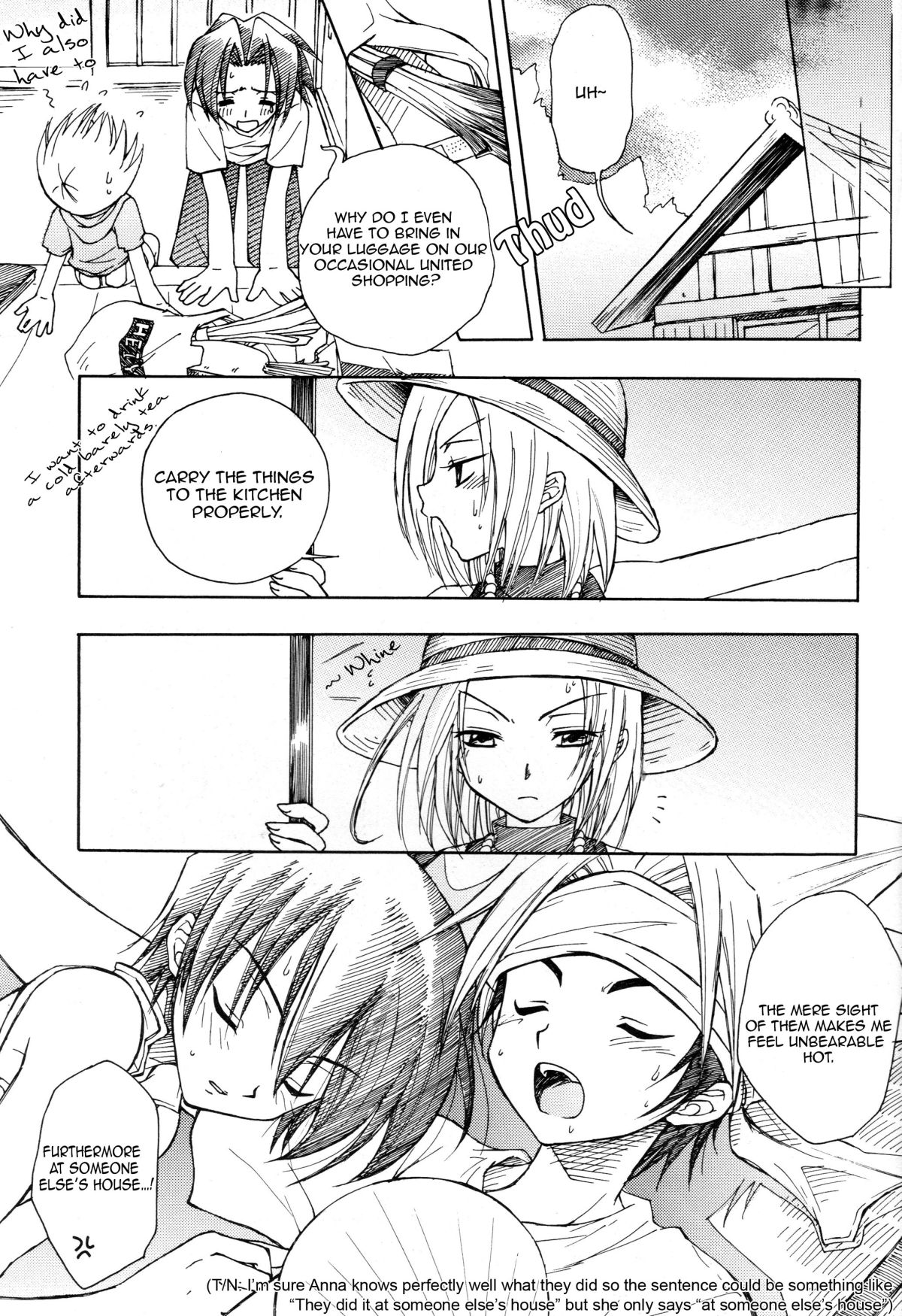 [のーみそつるつる! (吾妻しん)] ナツウララ (シャーマンキング) [英訳]