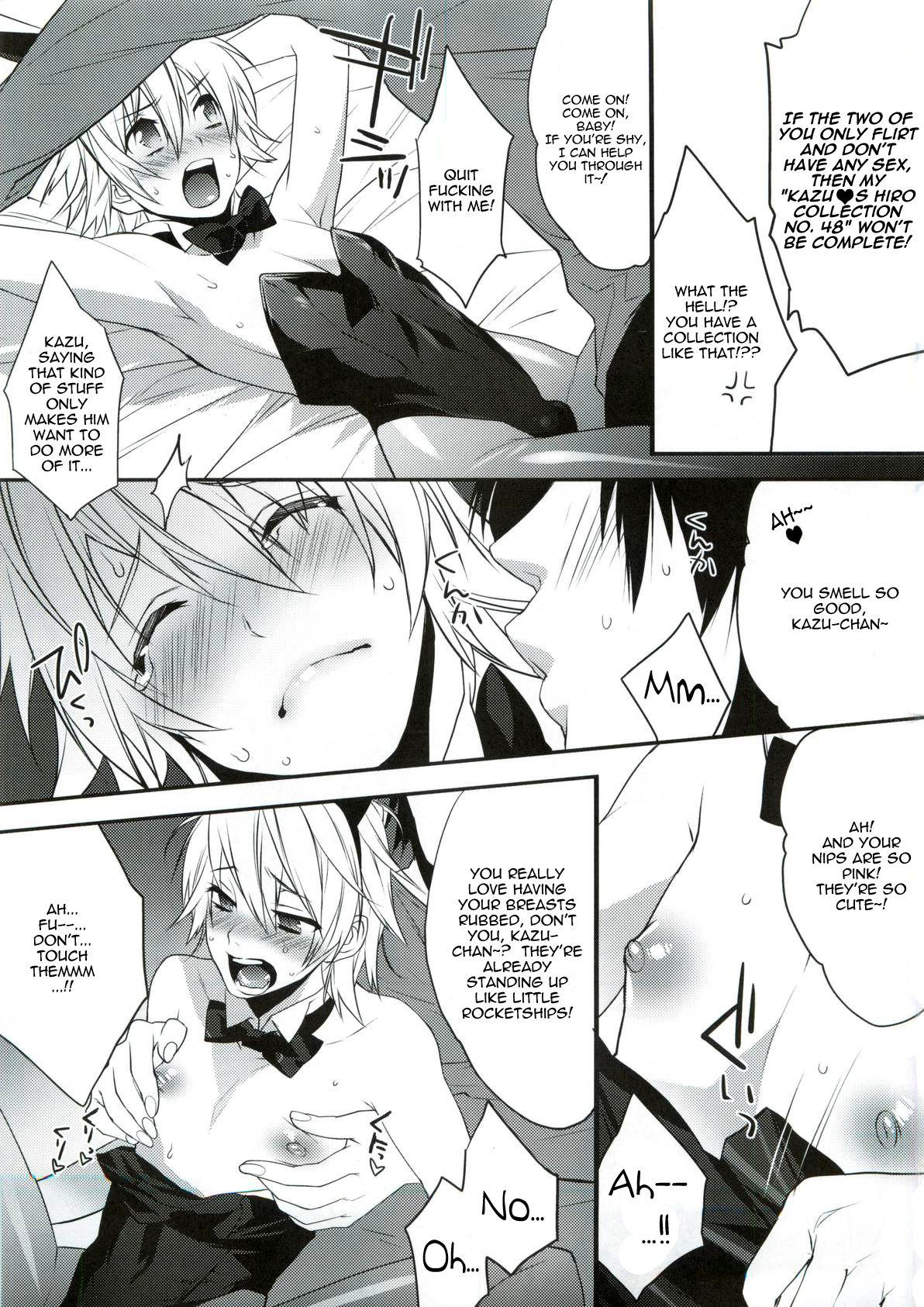 (ショタスクラッチ16) [Ash wing (まくろ)] ウサニャン [英訳]