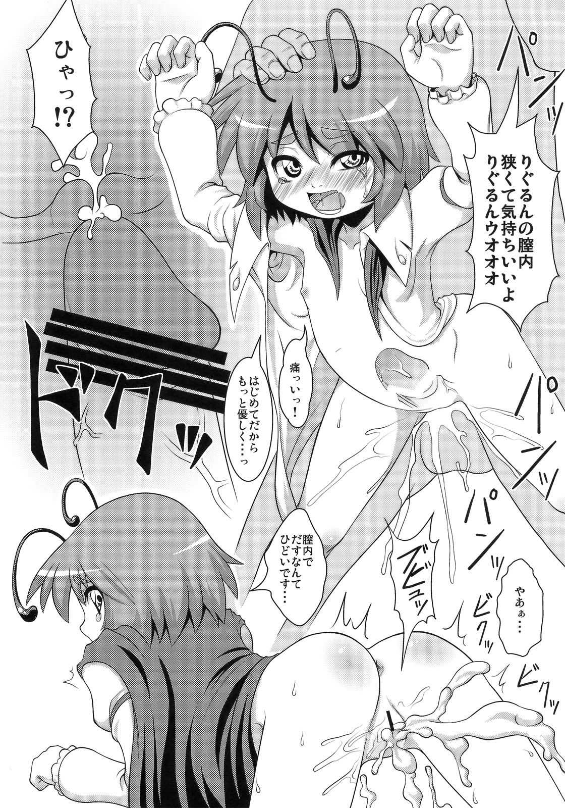 (C81) [全裸屋敷 (全裸、TEC)] たのしいルーミアの騙しかた (東方Project)