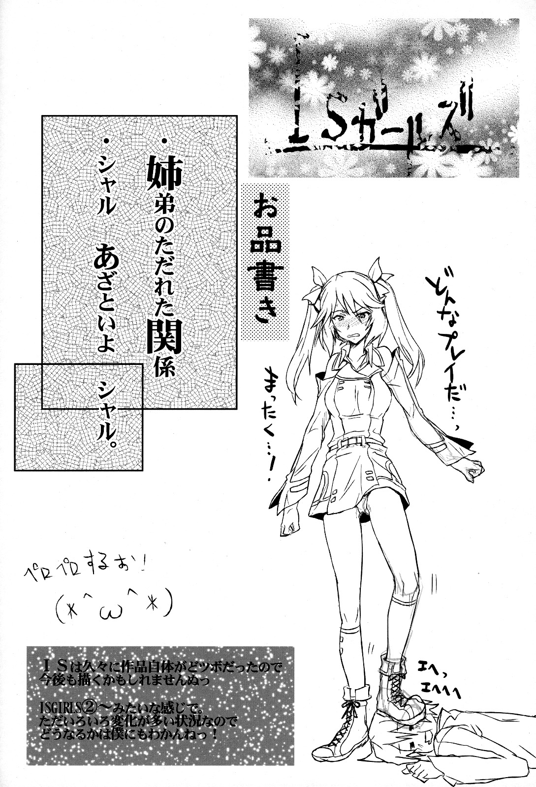 (COMIC1☆5) [RIBI堂 (陽方暁)] IS Girl's (インフィニット・ストラトス) [英訳]